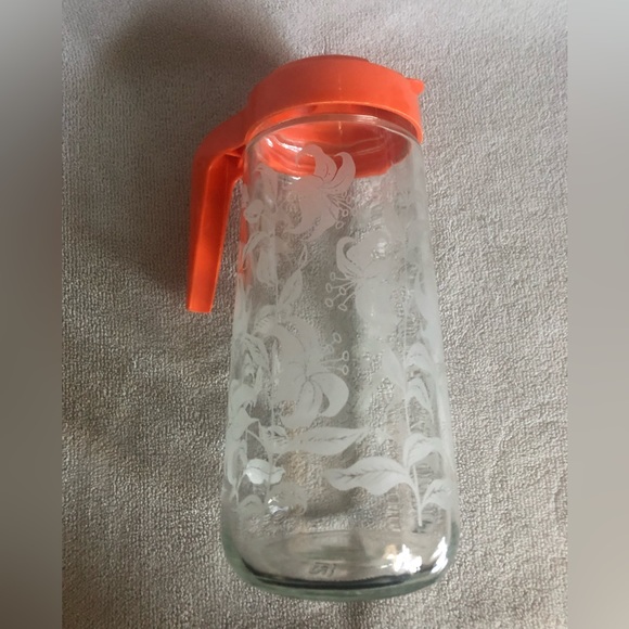 Tang glass juice jug. Vintage. by Anchor Hocking - Picture 4 of 4